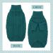 Hjumarayan Dog Sweater - Elegant & Warm Dog Sweater for Small Dogs | Peacock Green XS Perfect for Chihuahuas & More - Buy Online on GoSupps.com