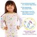 Children's Itch Relief Eczema Shirt with No Scratch Mitts - Size 3T for Moderate to Severe Eczema Treatment and Wet Wraps Clothing - Buy Online on GoSupps.com