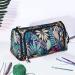 MZCXMAO Knitting Bag Crochet Organizer - Large Yarn Holder Bag, Blue Leaves - Buy Online on GoSupps.com