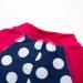 Bonverano Baby Girls UPF 50+ Sunsuit with Sun Cap - Rose Red (9-12 Months) - Buy Online on GoSupps.com
