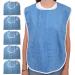Elderly Bibs Bibs Cloth Protector Waterproof Dining Bibs Bibs with Crumb Catcher Reusable Bibs for Men and Women (5- Pieces) - Buy Online on GoSupps.com