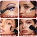 DOITOOL 4 in 1 Makeup Brush Set - Travel Double Ended Foundation Eyeshadow Concealer & Blush Brushes - Portable & Multifunctional for International Shipping - Buy Online on GoSupps.com