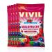 Vivil Waldfrucht with 8 vitamins 5 bags multivitamin candies with forest fruit taste sugar -free & vegan 5 x 120g forest fruit 5 bags