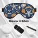 SSIMOO Adjustable Sea Star & Seashell Sleep Mask | Breathable & Fashionable Eye Mask for Comfortable Sleep - International Shipping - Buy Online on GoSupps.com
