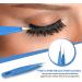 KICHLY Professional Eyebrow Tweezers Set - 4 Tweezers & Travel Leather Case - Perfect for Precision Plucking (Blue) - Buy Online on GoSupps.com