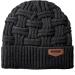 Loritta Winter Hat Warm for Men - A-black With Weave - One Size - Buy Online on GoSupps.com