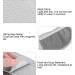Neck Brace Adjustable Breathable Mesh Fabric Cervical Collar Guard for Neck Moxibustion Care After Whiplash or Injury(grey) - Buy Online on GoSupps.com