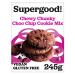 SUPERGOOD BAKERY Vegan Chocolate Cookies Baking Mixes (1 x 245g) Gluten Free Biscuit Mix Dairy Free Chocolate Cookie Dough Mix Vegan Baking Kit Makes 12 Cookies Vegan Biscuits Superfood Bakery