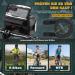 XIQI Handlebar Pocket Bike Bag - 3in1 Waterproof Bicycle Bag with Cell Phone Holder for E-Bikes | Removable Shoulder Strap & Handlebar Adapter - 4L Silver - Buy Online on GoSupps.com
