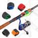 20 Pieces Fishing Rod Straps - Multi-Color Fishing Pole Ties & Holders - Buy Online on GoSupps.com