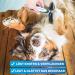 Bluepet Gloss Dance Fur Tubular De-Tunnel for Long Hair Dogs & Cats | High-Quality Dog Brushes with Dual Rows of Pins - Effortlessly Solves Knots & Matts - Buy Online on GoSupps.com
