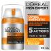 L Or al Paris Men Expert Anti Fatigue Daily Moisturizer for Men with Vitamin C & Protein 24HR Non Greasy Hydration For Dry and Dull Skin Reduces look of fine lines & dark circles Hydra Energetic 50ml Hydra Energetic Cream 48mL