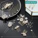 40 Piece Wedding Hair Comb Clips with Faux Pearl, Crystal, and Rhinestone Accents - Bridal Hair Accessories for Women and Girls - Buy Online on GoSupps.com