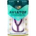 The Aviator Bird Harness & Leash Made in America L Purple