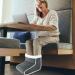 NICERAM Electric Foot Warmer with Smart Thermostat | Soft Heating Pad for Men & Women | Dark Gray Comfort - Buy Online on GoSupps.com