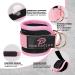 Powerfeng Ankle Strap Cable Machine - Pink Pair for Gym Glute Kickback & Leg Workout - Buy Online on GoSupps.com