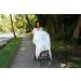XL Unisex Bamboo Baby Muslin Swaddle Blanket 47x47in - Lightweight & Super Soft Wrap for Newborns - Elephants Print - Buy Online on GoSupps.com