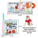 First Soft Cloth Crinkle Books for Babies Infants Toddlers Baby Books 0-6 Months Infant Baby Toys 6 to 12 Months 1 2 3 Years Old Baby Girl Boy Shower Gifts Set  Early Learning Education Sensory Toys - Buy Online on GoSupps.com