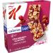 Kellogg's Special K Chewy Breakfast Bars, Gluten-Free Snacks, 140 Calories Per Bar, Cranberry Almond, 6.96oz Box (6 Bars) Cranberry Almond 6 Count (Pack of 1)