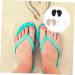 NOLITOY Forefoot Pad Stickers | 12 Pairs Gel Insoles & Toe Protectors for Flip-Flops & Sandals | Non-Slip Foot Protection - Buy Online on GoSupps.com