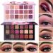 UCANBE 2Pcs Twilight Dusk & Aromas Nude Eyeshadow Palette Set | Highly Pigmented Matte, Shimmer & Glitter Shades | Velvet Texture Eye Shadow Kit - Buy Online on GoSupps.com