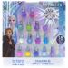 Townley Girl Disney Frozen 2 Non-Toxic Peel-Off Nail Polish Set with Glittery and Opaque Colors with Nail Gems for Girls Kids Ages 3+  Perfect for Parties  Sleepovers and Makeovers  18 Pcs