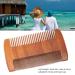 Australian Rosewood Double Sided Lice & Beard Comb | Fine Toothed Grate Comb for Grooming | International Shipping - Buy Online on GoSupps.com