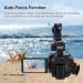 4K HD Auto Focus Vlogging Camera | 64MP 60FPS WiFi Webcam | 4 Touch Screen | 18X Digital Zoom | Stabilizer | Microphone | Fill Light | 64GB SD Card - BLACK3 - Buy Online on GoSupps.com