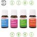 Thera Wise Massage Essential Oils 4 Pack | Aromatherapy & Pre-Blended Essential Oils for Relaxation & Wellness - Buy Online on GoSupps.com