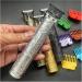 Razors T9 Barber Set - Retro Skeleton Design USB Charging Gift Box - Durable Card Comb & Long Battery Life (Bronze - Buy Online on GoSupps.com