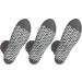 Personal Touch Unisex Diabetic Slipper Socks - Pack of 3 Grey (Size 10-13) | Hospital Comfort | Crew Length - Buy Online on GoSupps.com