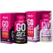 BARE PERFORMANCE NUTRITION BPN Go Gel Endurance Mixed Berry 10 Single-Serving Packs + Mixed Berry Caffeinated 10 Single-Serving Packs (20 Gels Total) | 24g Carbs + 100 Calories Vegan + Gluten Free