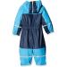 Playshoes Unisex Kid's Waterproof Mud Suit Rainwear with Fleece Lining | Navy Jumpsuit 116 - Buy Online on GoSupps.com