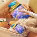 NAANLE Watercolor Hot Water Bottle with Cover - Lavender Fields | 1L for Pain Relief & Therapy - Ideal for Back Hand & Neck - Buy Online on GoSupps.com