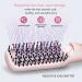 3-in-1 Ionic Hair Brush Dryer Pink - Anti-Scald One Step Paddle Brush Styler with ALCI Safety Plug - Buy Online on GoSupps.com