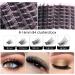 Jsdoin Cluster Lashes 84 Pcs C/D Curl 8-16mm Length DIY Eyelash Extensions - Natural & Mega Styles - Buy Online on GoSupps.com