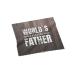 Urban Backwoods World's Greatest Father Microfiber Cloth - Glasses Cleaning Cloth