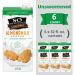 So Delicious Dairy Free Almond Milk Unsweetened - 1 Quart (Pack of 6) | Vegan & Non-GMO - Buy Online on GoSupps.com