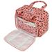 Full Size Toiletry Bag Large Makeup Bag Organizer Travel Cosmetic Bag for Women (Orange Leopard)