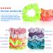 Whaline Neon Velvet Scrunchies - Summer Hair Bobbles for Girls & Women - Buy Online on GoSupps.com