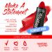 Vivid Black & Red Lipstick Combo - Bold Translucent Matte Finish - Splashes Spills Makeup - Midnight Black & Scarlet Red - Buy Online on GoSupps.com