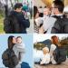 Heavy Duty Diaper Bag Backpack with Changing Pad - Water Resistant, Insulated Pockets, Stroller Straps - for Dads & Moms - Black - Buy Online on GoSupps.com