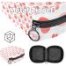 Portable Women's Binding-Storage Bags | Menstrual Cup Pocket & Female Pads for Teens | Pink Animal Paw Design - Buy Online on GoSupps.com