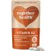 Vitamin K2 Together Health Vitamin K2 from Fermented Chickpeas Highly Biologically Active MK7 Form Vegan Friendly Made in The UK 30 Vegecaps 1