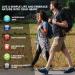 Sunshine Smile Schritteller Clock - Waterproof Pedometer Wristwatch for Fitness & Seniors | No App Accurate Calorie Counter - Buy Online on GoSupps.com