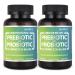 Zentastic Probiotics & Prebiotics Supplement - 50 Billion CFU - for Men & Womens Immune & Digestive Health - 16 Strains - Shelf Stable - 120 Delayed Release Veggie Capsules 120 Count (Package of 2)