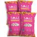 Taali Himalayan Pink Salt Water Lily Pops (4-Pack) - Classic Flavor from the Mountains | Protein-Rich Roasted Snack | Non GMO Verified | 2.3 oz Multi-Serve Bags Himalayan-Pink-Salt 2.3 Ounce (Pack of 4)