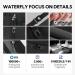 Waterfly Adjustable Sling Rucksack Backpack for Men & Women - Black Shoulder Bag for Hiking & Travel - Buy Online on GoSupps.com