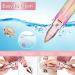 Rechargeable 2-in-1 Facial Hair Remover for Women with LED Light - Painless Eyebrow Trimmer and Epilator for Peach Fuzz, Lips, Chin, Arms - Buy Online on GoSupps.com