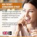 High Strength Ashwagandha 1000mg - 180 Vegan Tablets for Anxiety & Stress Support - UK Made Powder Supplement by Rebirth Wellness - Buy Online on GoSupps.com